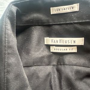 Black van Heusen button up